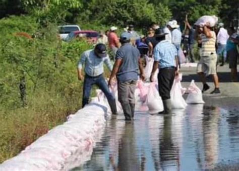 R O Amenaza Con Desbordar Cerca De Comunidades En Jonuta