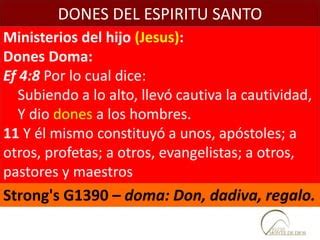 Dones Del Espiritu Santo PPT