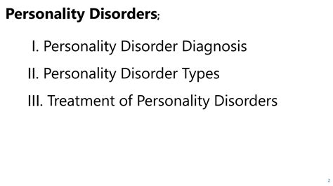 Solution Cluster C Personality Disorders Studypool