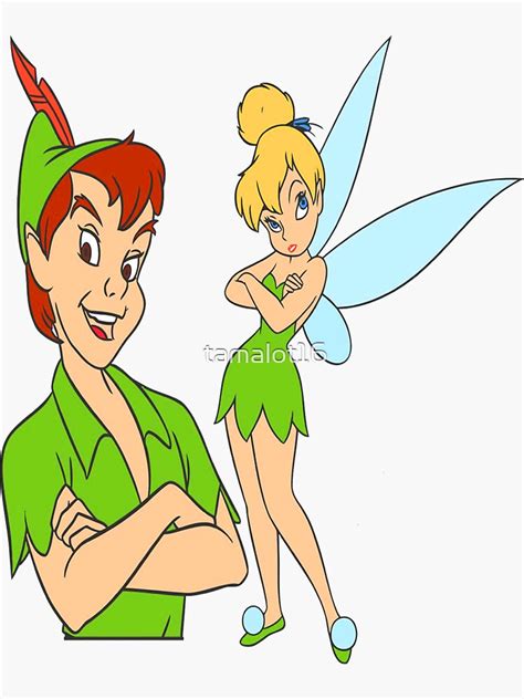 Peter Pan Tinkerbell Costume Party Decorations Costume Adult Sticker