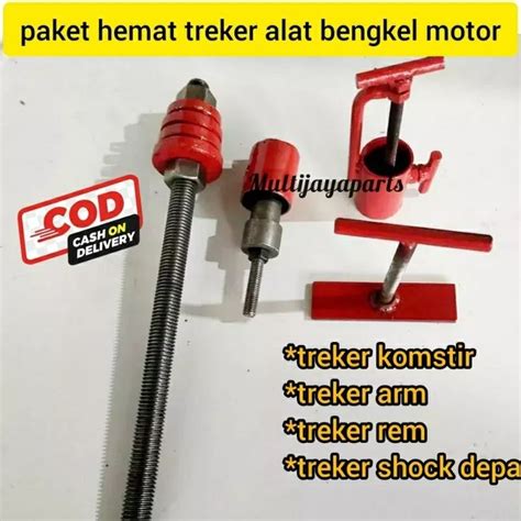 Jual Sepaket Murah Treker Komstir Universal Treker Cakram Treker Shock