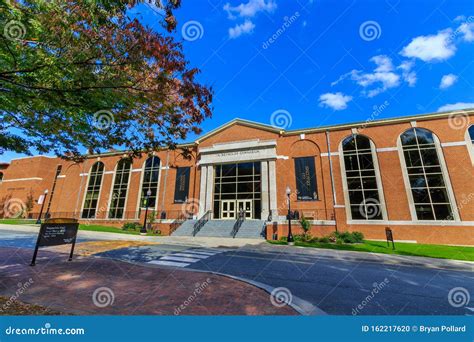 Reynolds Gymnasium An Der Wake Forest University Redaktionelles Bild