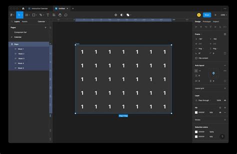 Interactive Calendar Figma Handbook Design Code