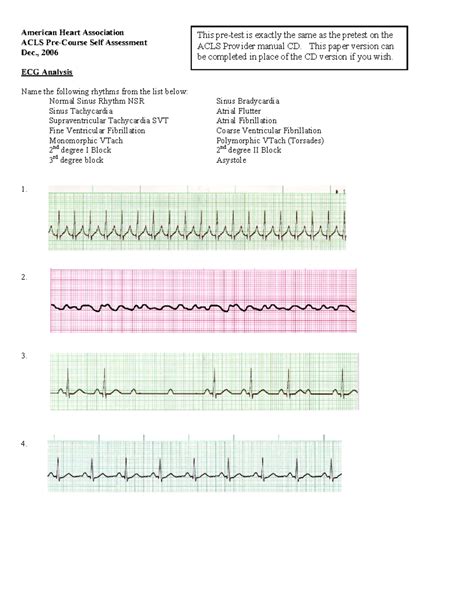 Acls Practice Test Questions Answers Aha Acls Test Questions