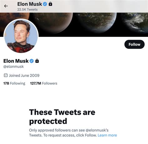 Elon Musk Locked His Twitter Account And Went Private Heres Why