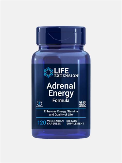 Adrenal Energy Formula 120 Cápsulas Life Extension