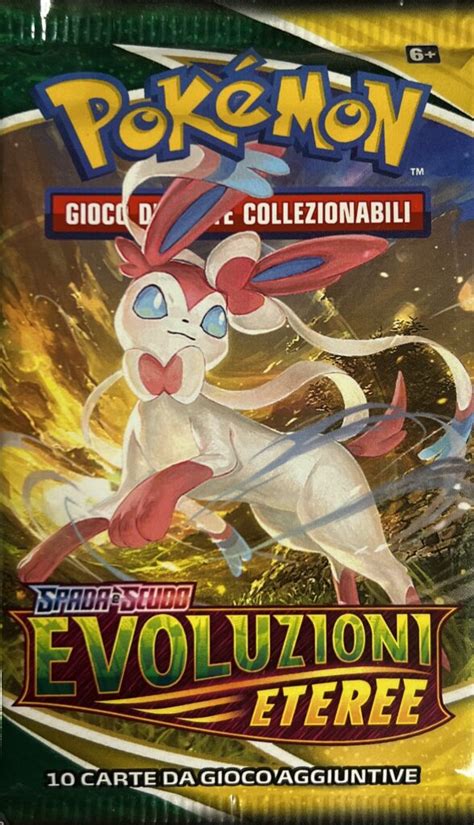 Pok Mon Spada E Scudo Evoluzioni Eteree Busta Carte Artwork