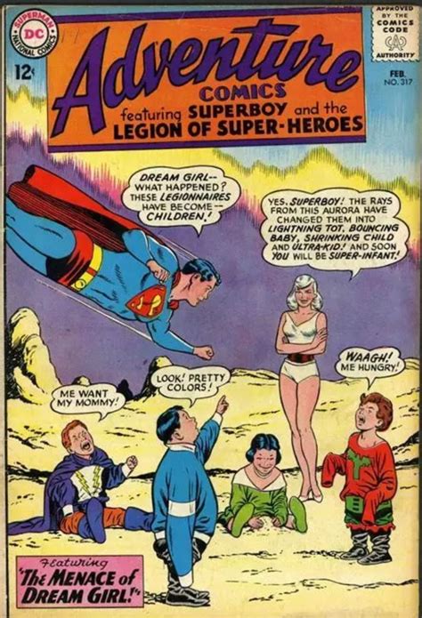 Pin By Comic Book Covers On Adventure Comics Superman Comic Legion