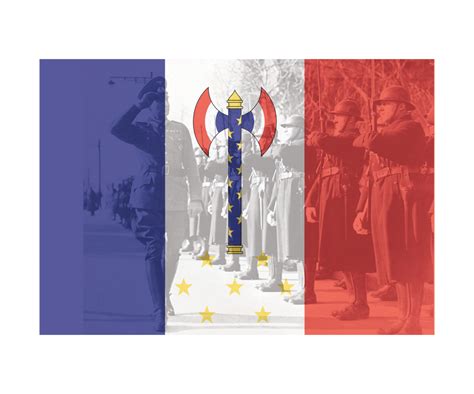 Vichy France National Flag with Image Combat Label – Combat Miniatures