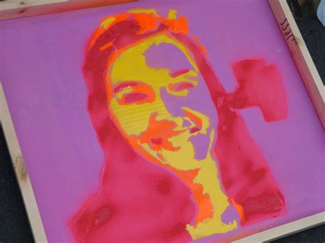 Art Of Apex High School Multi Colored Self Portrait Stencils