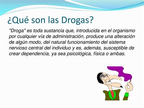 Ppt Las Drogas Powerpoint Presentation Free Download Id 3051659