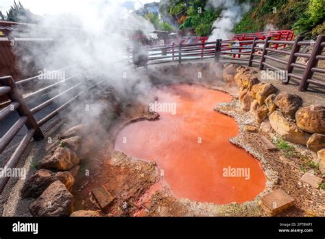Beppu Japan Nov Kamado Jigoku Hot Spring In Beppu Oita