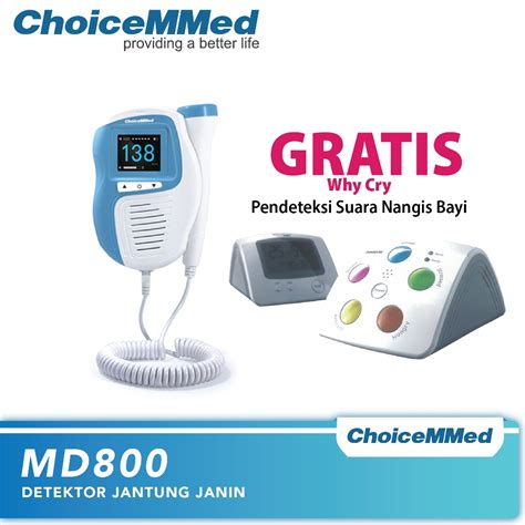 Jual Choicemmed Fetal Doppler Md Alat Deteksi Detak Jantung Bayi