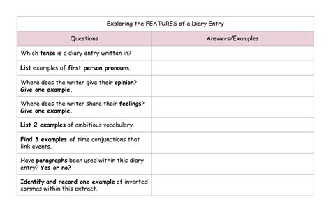 Mash Class Level Recounts Diary Writing Pack