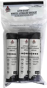 Amazon Lith Ease White Lithium Grease Cartridge 3 Oz 3 Pk