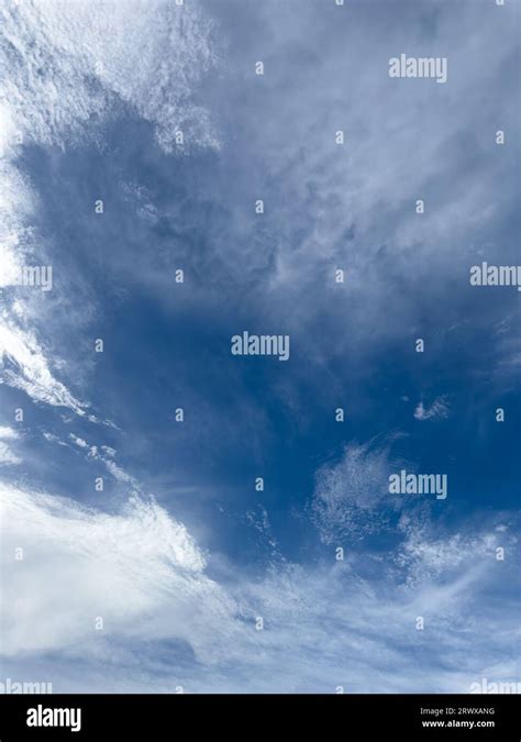 Cloudy Blue Sky Stock Photo Alamy