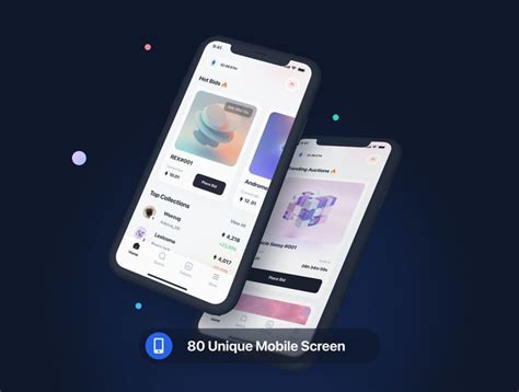 Nifty Nft Marketplace App Ui Kit Premium Nft Marketplace App Ui Kit