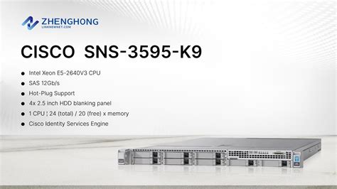 Cisco Sns 3595 Server Sns 3595 K9 Youtube