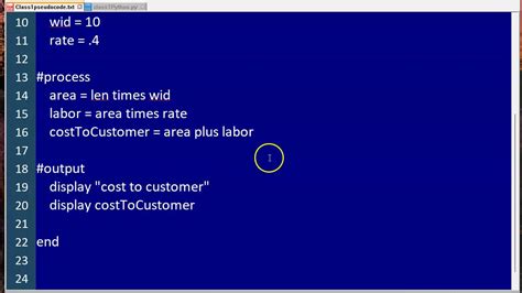 Video Pseudocode To Python Example Youtube