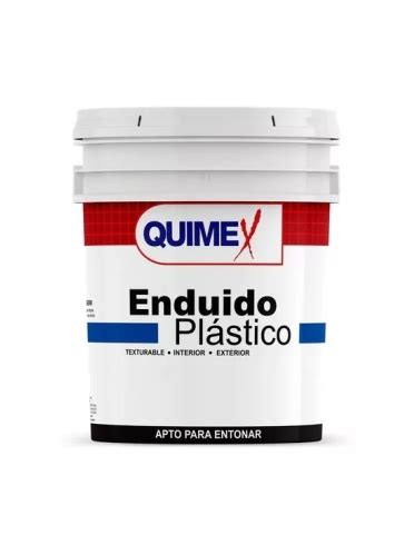 Quimex Enduído Interior Exterior x10lts Aremat