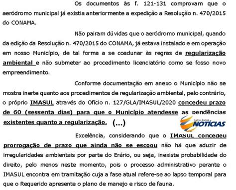 Justi A Indefere Pedido Liminar Do Mp Para Suspender Atividades No