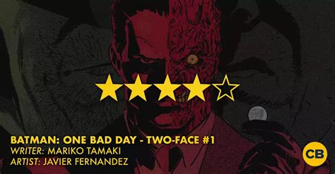 Batman One Bad Day Two Face Review The Duality Of Man United