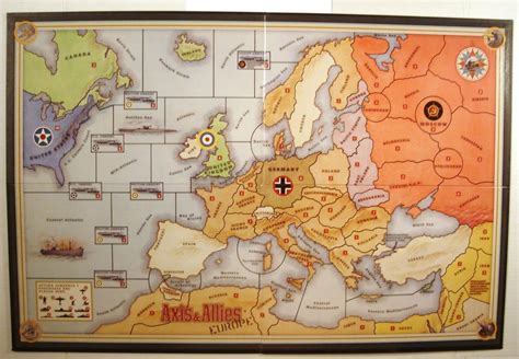 Axis And Allies Europe Map