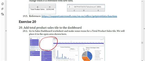 Exercises of Pivot Tables and Charts. Excel Intermediates . Practity