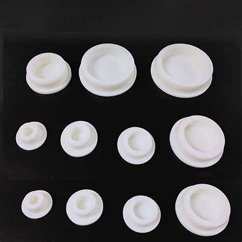 Mm Mm White Hole Plug End Cap Round Silicone Rubber Blanking