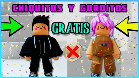 Como Ser Chiquito Y Gordito Gratis En Roblox Avatar Pequeño Sin Robux