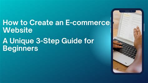 create   commerce website  unique  step guide  beginners