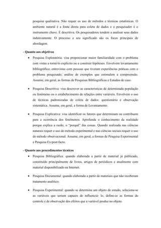 Esta Pesquisa Objetivou Analisar Os Estimulos Dos Pesquisadores - Estrutura para projetos de pesquisa. | PDF