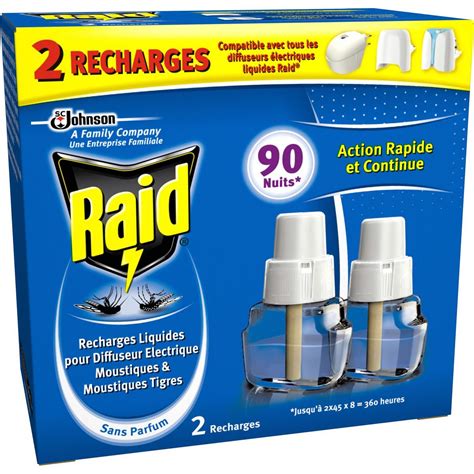 Raid Raid Recharge Lectrique Liquide Nuits X Pas Cher Auchan Fr