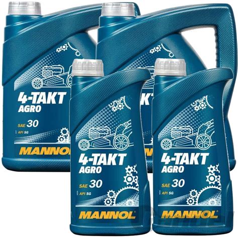 L Liter Mannol Takt Agro Rasenm Her Traktor Generator Sae