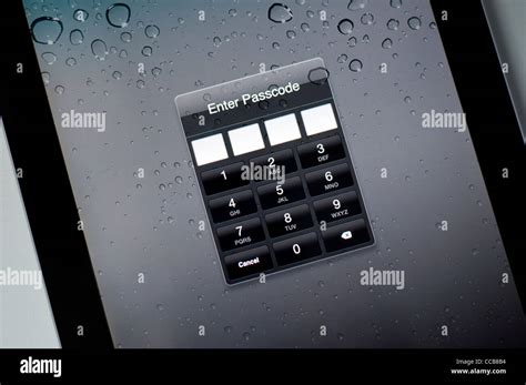 ipad security  res stock photography  images alamy
