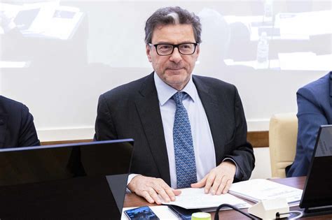 Audizione Del Ministro Giorgetti Sulla Nadef Ministero Dell