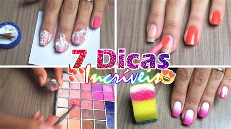 7 Dicas de Unhas Incríveis para Fazer em Casa YouTube