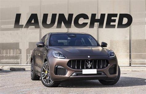 Maserati Grecale Luxury Suv Launched In India At Rs Crore As The