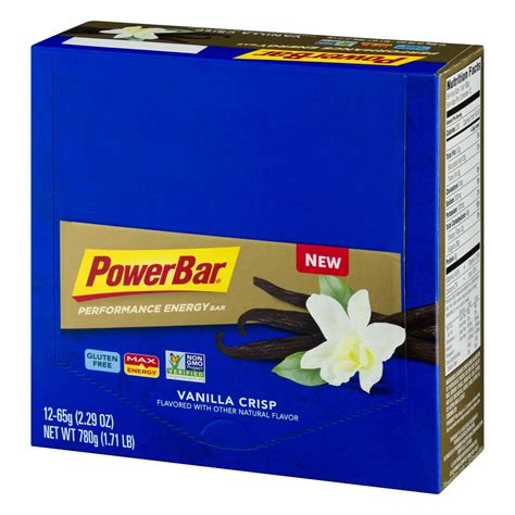 Vanilla Crisp Powerbar Nutrition Facts Besto Blog