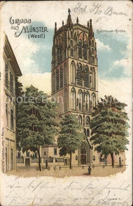 Postkarte Carte Postale Muenster Westfalen Liebfrauen Kirche