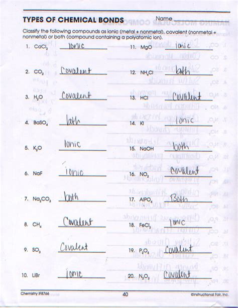 Molecular Geometry Worksheet Answer Key Compoundworksheets