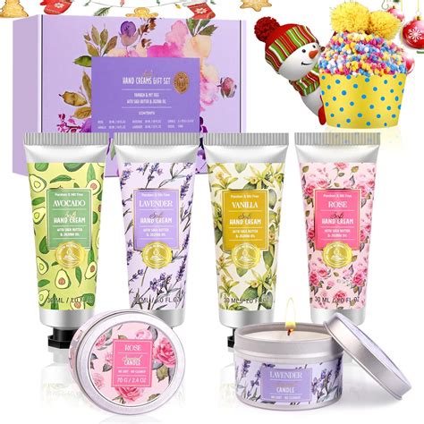 Coffret Cadeau Pour Femmes Cr Me Mains Bougies Parfum Es