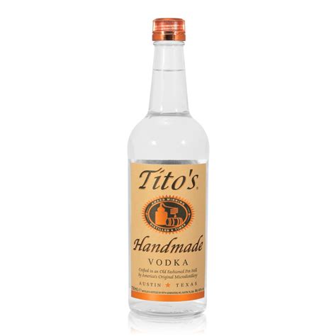 Titos Handmade Vodka 07l 40 Vol Titos Vodka