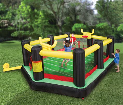 Inflatable Backyard Sports Arena - GeekAlerts