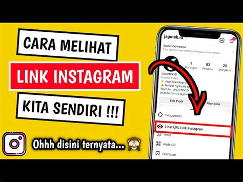 Cara Mudah Melihat Link Di Instagram Kita Hebat