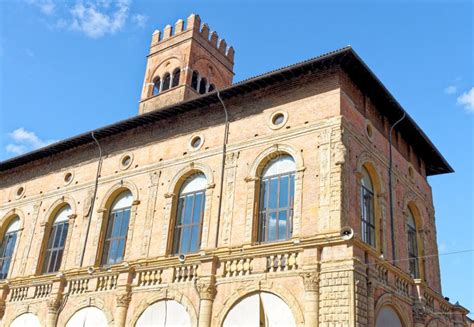 Piazza Maggiore at the Historic Old Town of Bologna - Emilia-Romagna ...