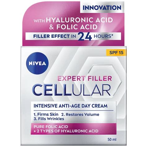 Nivea Cellular Expert Filler Anti Age Day Cream SPF 15 50 Ml