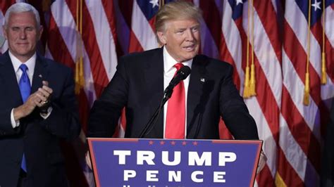 Us Election Results Republican Candidate Donald Trump Claims Victory