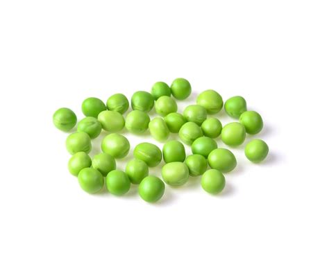 Premium Photo Pea Seeds Pisum Sativum Fresh Isolated