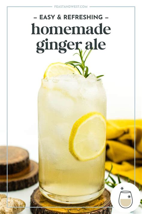 Homemade Ginger Ale Recipe